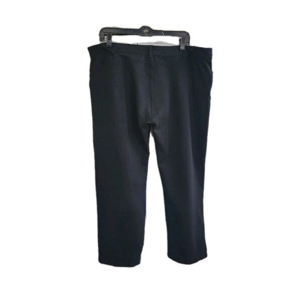 Eileen Fisher Stretch Ankle Pants Women's Size XL Black Pockets Career‎ Office - Picture 4 of 8
